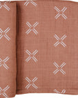 Mebie Baby Muslin Swaddle Blanket - Just Peachy