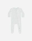 Modal Zip Longsleeve Sleeper Footie - Stars Fog