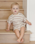 Relaxed Summer Knit Oat Stripe
