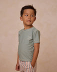 Short Sleeve Rashguard - Eucalyptus