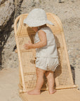 Floppy Sun Hat - Eucalyptus Gingham