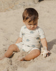 Shorty One-Piece - Sea Turtles