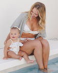 Ruffle One-Piece - Tile