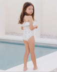 Ruffle One-Piece - Tile