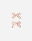 Bows, Set Of 2 Petal Gingham
