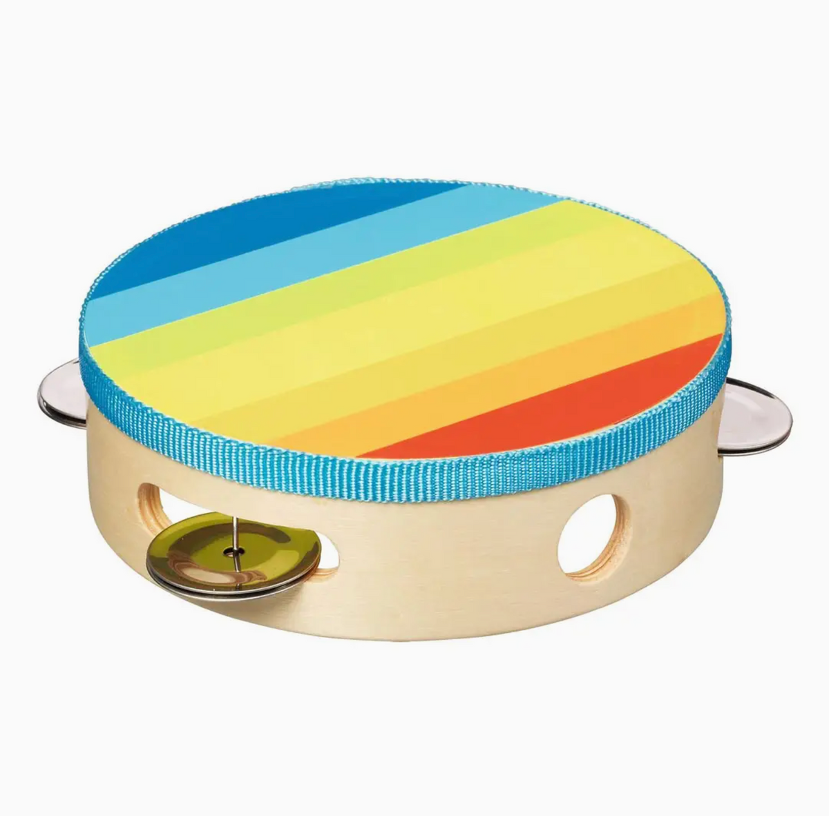 Tambourine with 4 Bells | Caro Bambino