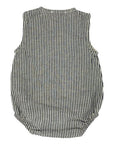Blue Striped Bodysuit