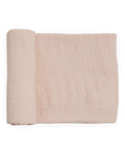 Organic Cotton Muslin Swaddle Blanket - Rosie