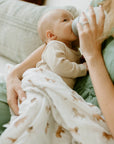 Organic Cotton Muslin Swaddle Blanket - Animal Crackers