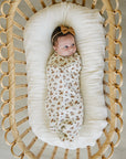 Mebie Baby Muslin Swaddle Blanket - Autumn Bloom