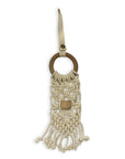 Baby All-in-One Toy | Organic Macrame Mesh & Bead