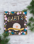 Golden Blossom Memory Book