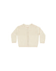 Knit Cardigan - Heathered Natural