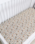 Mebie Baby Fitted Crib Sheet - Harvest Floral