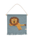 Jumping Lion Wallhanger - Tourmaline