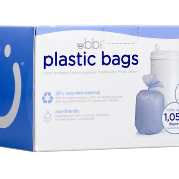 Ubbi Diaper Pail One Pack Plastic Bags - 25 pack