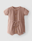 Romper Legless Cotton Textured