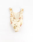 Swimsuit with frill