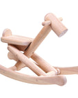 Foldable Rocking Horse - All Natural Wood