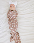 Mebie Baby Muslin Swaddle Blanket - Daisy Dream