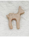 Wood Deer Teether