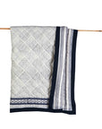 CAIRO BLUE COTTON QUILT