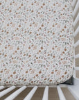 Mebie Baby Fitted Crib Sheet - Meadow Floral