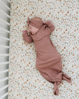 Mebie Baby Fitted Crib Sheet - Meadow Floral