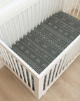 Mebie Baby Fitted Crib Sheet - Alpine