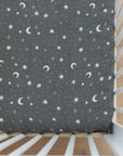 Mebie Baby Fitted Crib Sheet - Night Sky