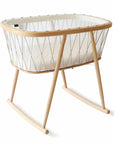 KUMI Bassinet Mesh / Desert with Coco Organic Mattress (SPECIAL ORDER ITEM)