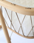 KUMI Bassinet Mesh / Hazelnut with Coco Organic Mattress (SPECIAL ORDER ITEM)