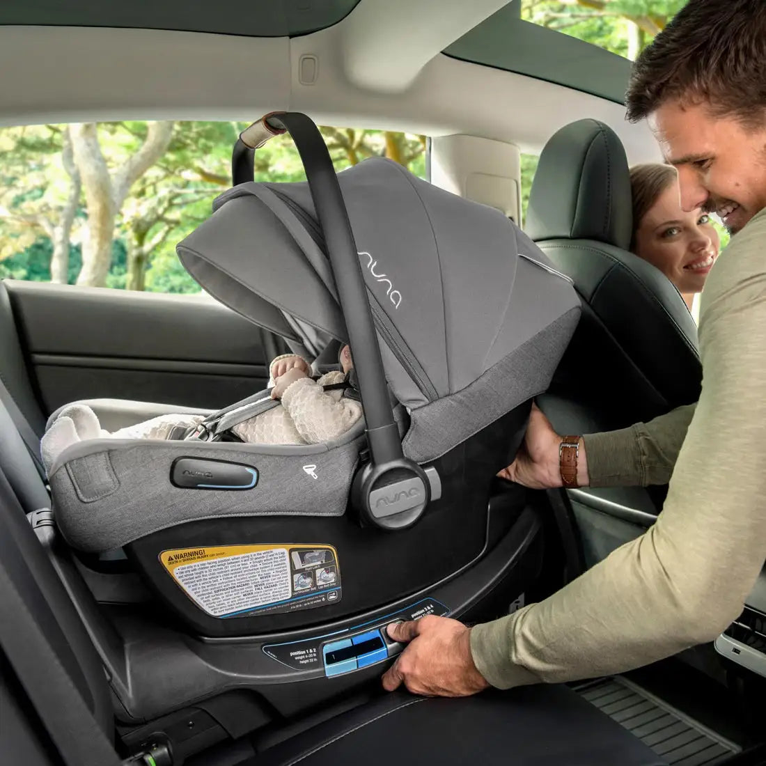 Nuna pipa car discount seat installation
