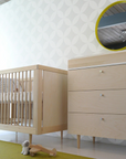 Spot on Square Ulm Crib - Birch (Special Order Item)