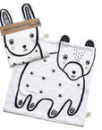 Wee Gallery Organic Snuggle Blanket – Bunny