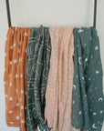 Mebie Baby Muslin Swaddle Blanket - Sunshine