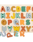 Small Foot Wooden Toys Safari Themed Abcs Letter Puzzle