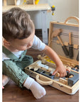Small Foot Wooden Toys Compact Workbench "Miniwob" Playset