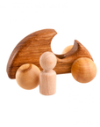 Wooden Car Roller Toy