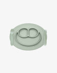Mini Feeding Set (Happy Mat + Mini utensils) - Sage