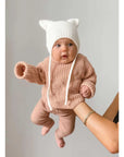 Knit Baby Hat with Ears
