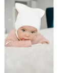 Knit Baby Hat with Ears