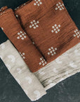 Mebie Baby Muslin Swaddle Blanket - Chestnut