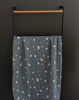 Mebie Baby Muslin Swaddle Blanket - Night Sky