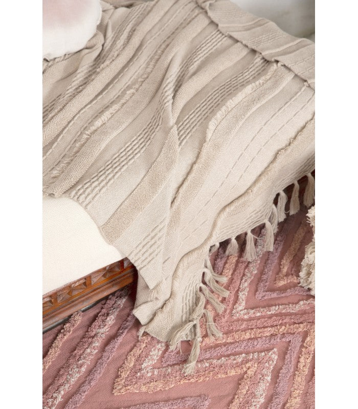 Lorena Canals Knitted Blanket Air Dune White (SPECIAL ORDER ITEM)