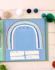 Babys First Year Memory Book - Rainbow