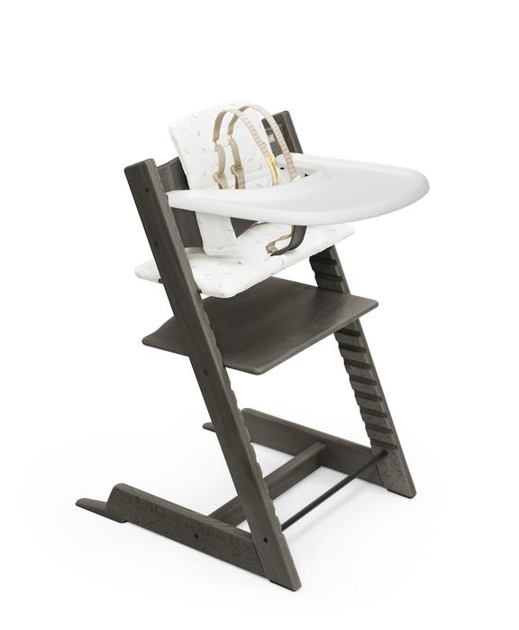 Stokke Tripp Trapp Bundel High Chair with Cushion and Tray