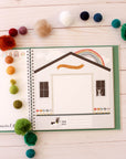 Babys First Year Memory Book - Rainbow