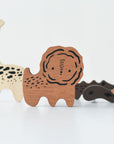 Wooden Tray Puzzle - Safari Animals