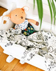 Wee Gallery Organic Muslin Swaddle – Bunnies